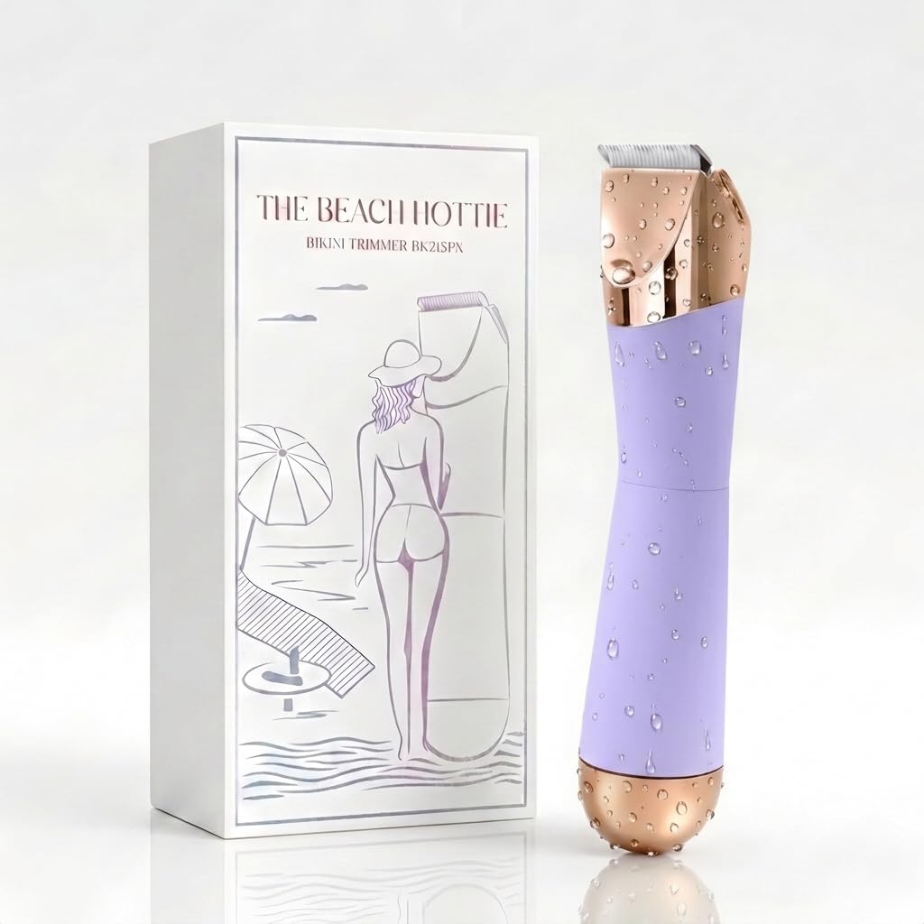 2-in-1 Electric Razor and Pubic Hair Trimmer with LED Light V720476
