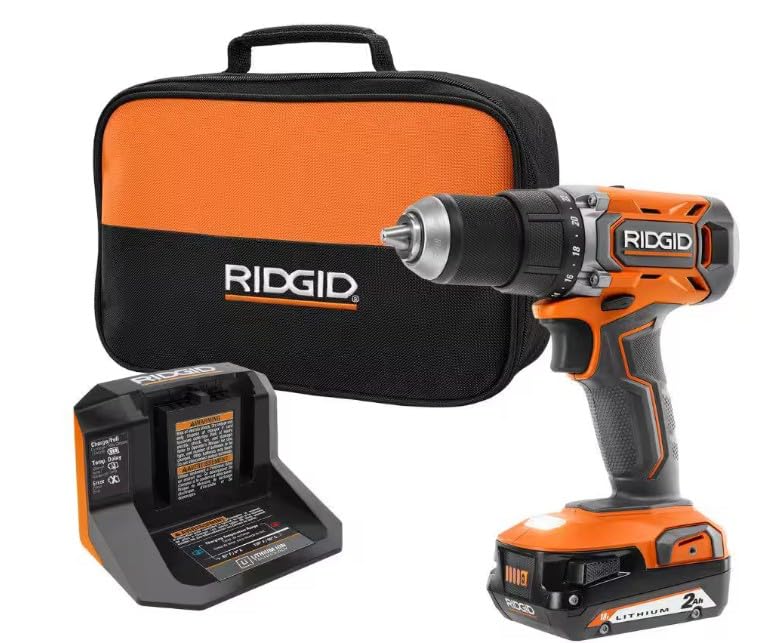 18V Cordless 1/2 in. Drill/Driver Kit with 2.0 AH Battery and Charger B10797