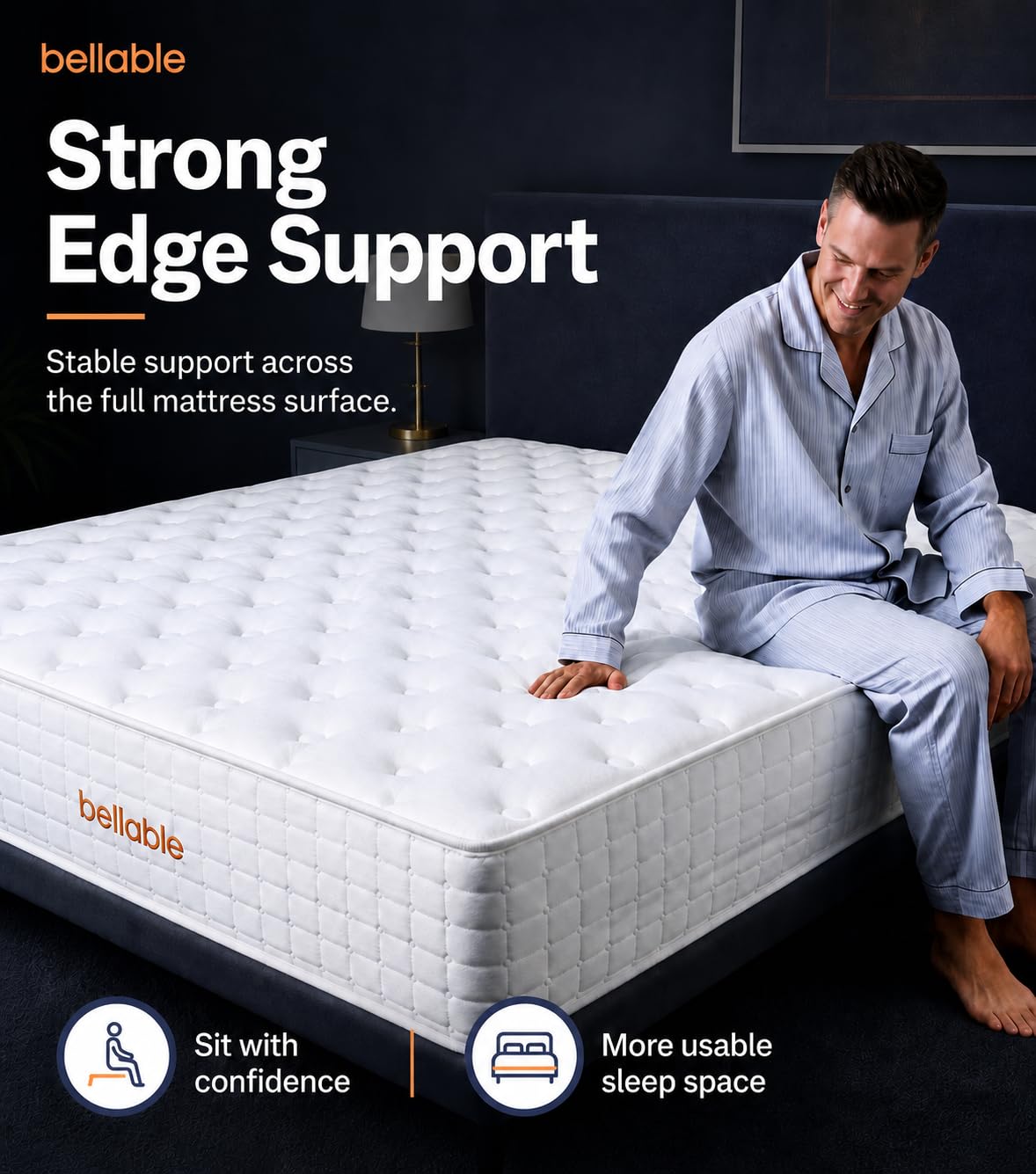 14 Inch Hybrid Full Mattress with Cooling Gel Memory Foam M862
