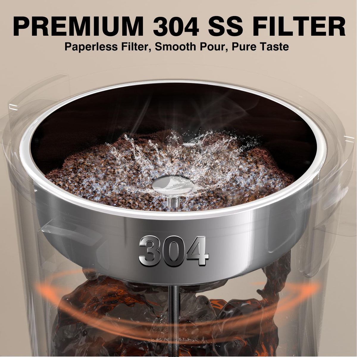110-Cup Stainless Steel Commercial Coffee Urn U550