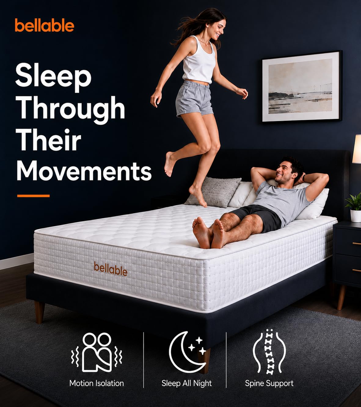 14 Inch Hybrid Full Mattress with Cooling Gel Memory Foam M862