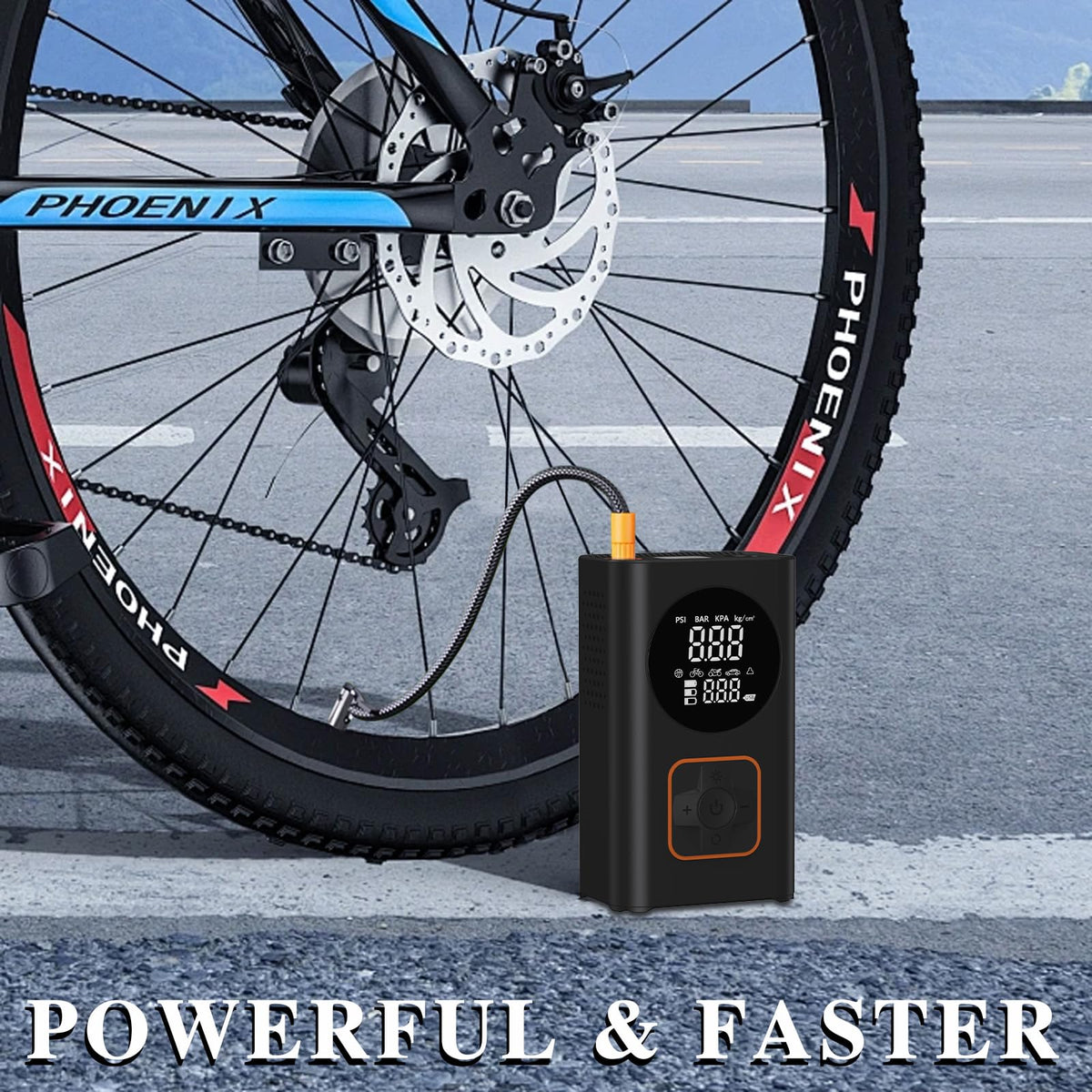 150 PSI Portable Air Compressor with Digital Pressure Gauge G91563